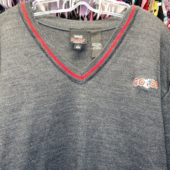 CO-OP grocery country store staff sweater perfect shape grey collection size LG - Picture 3 of 6